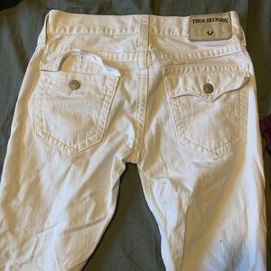 True religion Jeans white